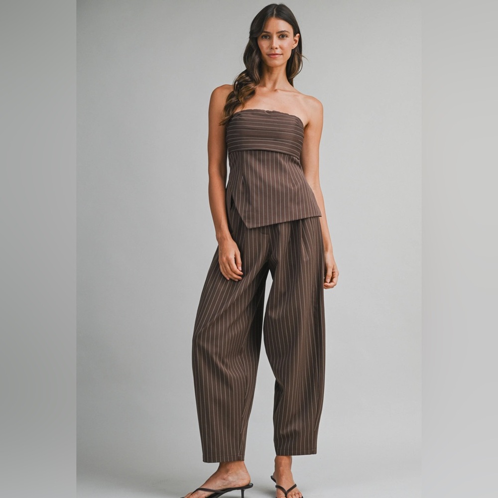 Someone Else Striped Set